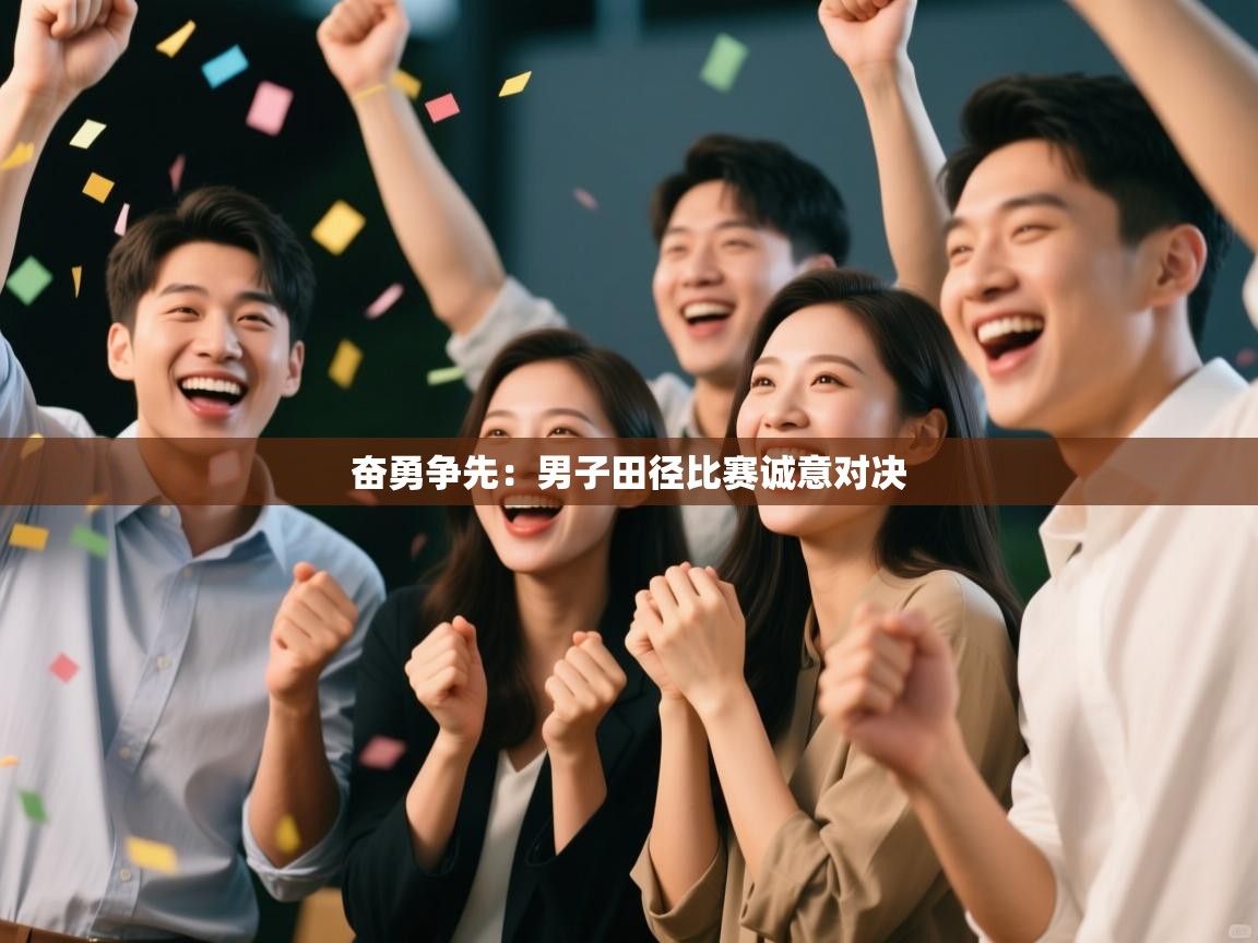奋勇争先：男子田径比赛诚意对决